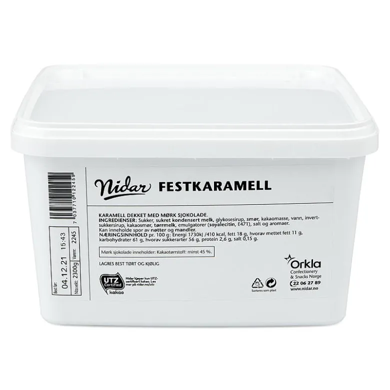 Festkaramell 2,3