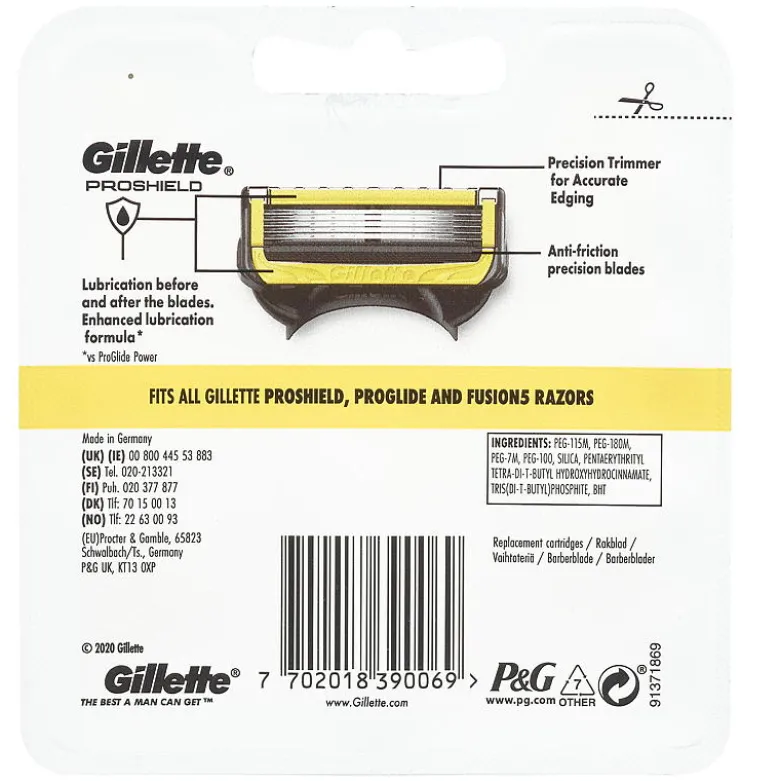 Gillette blader 4-pk