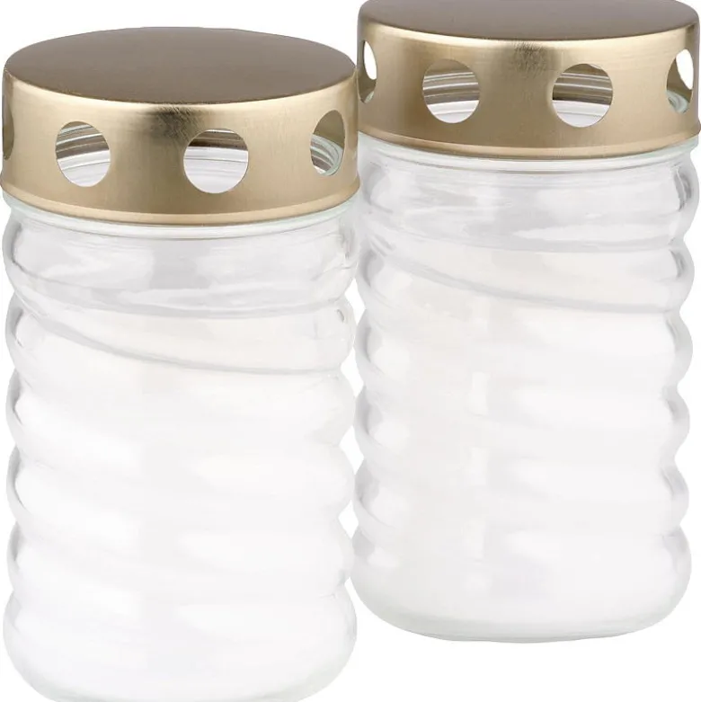 Gravlys i glass