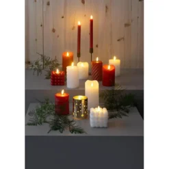 LED-lys i glass