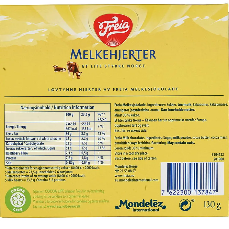 Melkehjerter