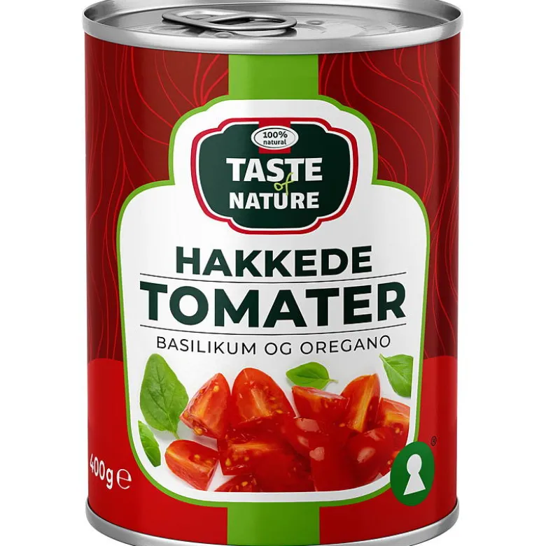 Tomater grovhakkede