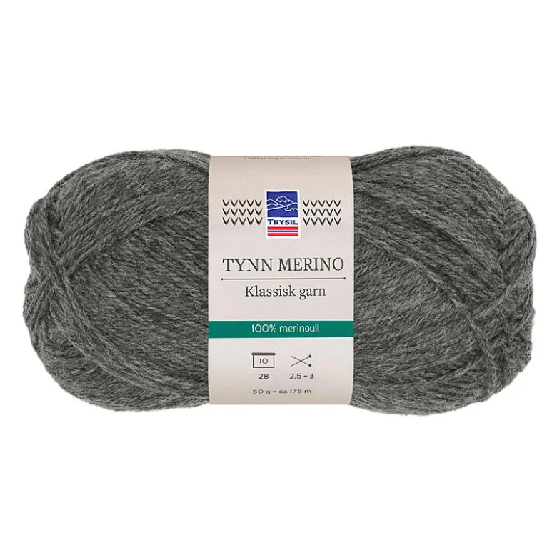 Tynn merino garn