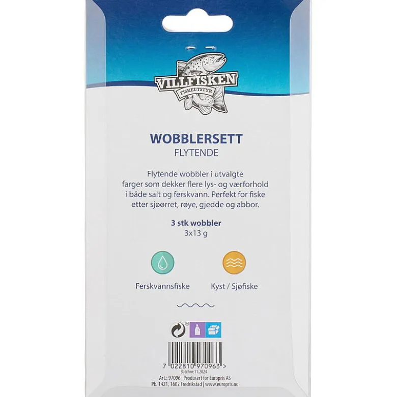 Wobblersett 3-pk